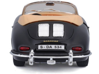 Bburago Porsche 356B Cabriolet 1961 1:24 černá