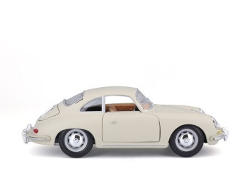 Bburago Porsche 356B Coupe 1961 1:24 krémová