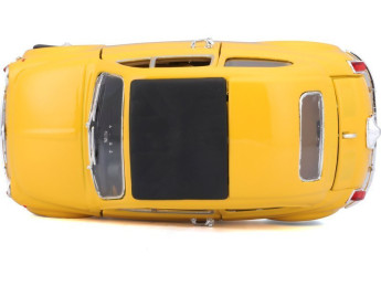 Bburago Fiat 500F 1965 1:24 žlutá