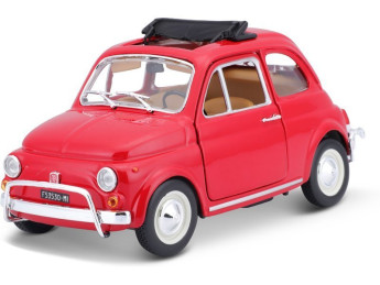 Bburago Fiat 500L 1968 1:24 červená