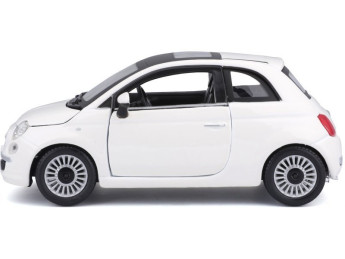 Bburago Fiat 500 2007 1:24 bílá