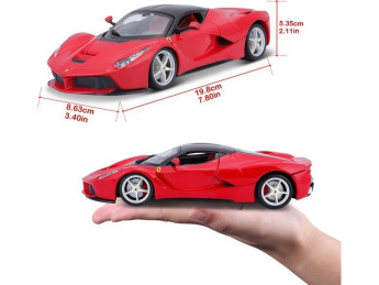 Bburago Ferrari LaFerrari 1:24 červená