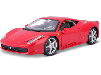Bburago Ferrari 458 Italia 1:24 červená