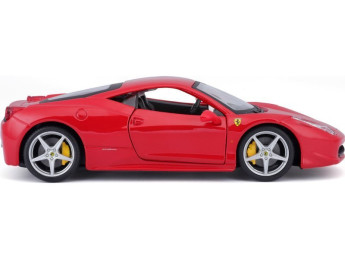 Bburago Ferrari 458 Italia 1:24 červená