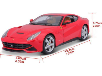 Bburago Ferrari F12 Berlinetta 1:24 červená