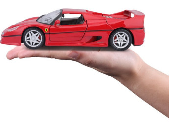 Bburago Ferrari F50 1:24 červená