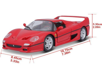Bburago Ferrari F50 1:24 červená