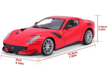 Bburago Ferrari F12TDF 1:24 červená