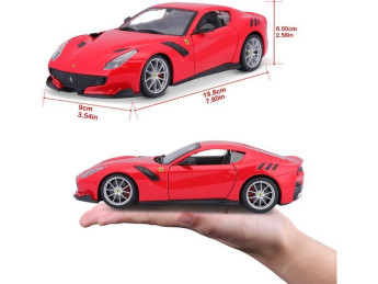 Bburago Ferrari F12TDF 1:24 červená