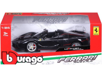 Bburago Ferrari LaFerrari Aperta 1:24 černá metalíza