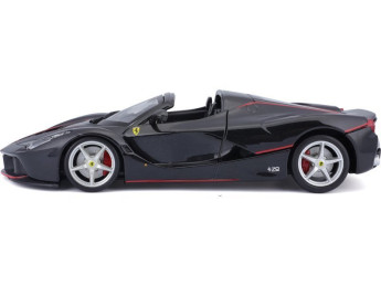 Bburago Ferrari LaFerrari Aperta 1:24 černá metalíza