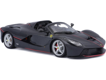 Bburago Ferrari LaFerrari Aperta 1:24 černá metalíza