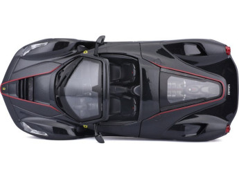Bburago Ferrari LaFerrari Aperta 1:24 černá metalíza