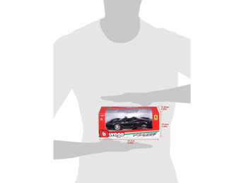 Bburago Ferrari LaFerrari Aperta 1:24 černá metalíza