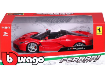 Bburago Ferrari LaFerrari Aperta 1:24 červená