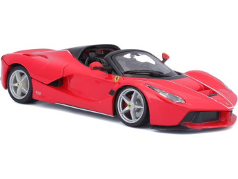 Bburago Ferrari LaFerrari Aperta 1:24 červená