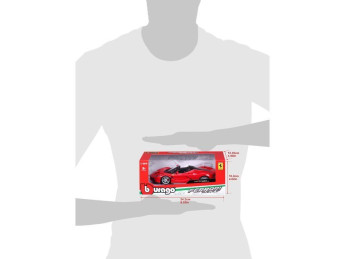 Bburago Ferrari LaFerrari Aperta 1:24 červená