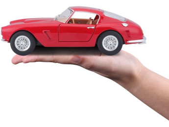 Bburago Ferrari 250 GT Berlinetta 1:24 červená