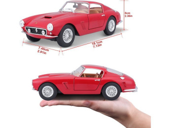 Bburago Ferrari 250 GT Berlinetta 1:24 červená