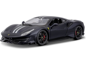 Bburago Ferrari 488 Pista 1:24 tmavě modrá