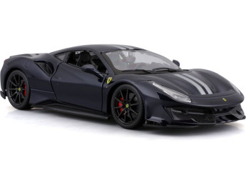 Bburago Ferrari 488 Pista 1:24 tmavě modrá