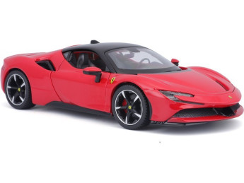 Bburago Ferrari SF90 Stradale 1:24 červená
