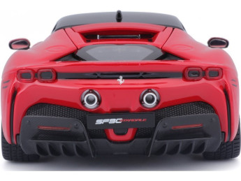 Bburago Ferrari SF90 Stradale 1:24 červená