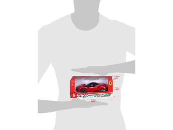 Bburago Ferrari SF90 Stradale 1:24 červená