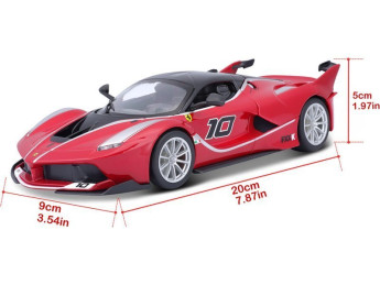 Bburago Ferrari FXX K 1:24 červená