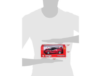 Bburago Ferrari FXX K 1:24 červená