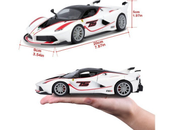 Bburago Ferrari FXX K 1:24 bílá