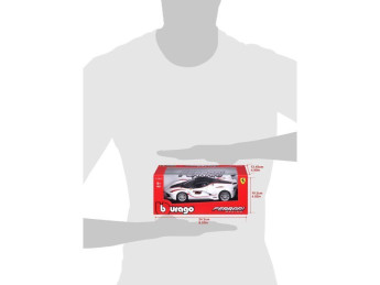 Bburago Ferrari FXX K 1:24 bílá