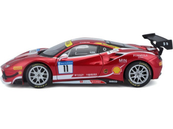 Bburago Ferrari 488 Challenge 2017 1:24 červená