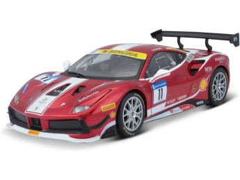 Bburago Ferrari 488 Challenge 2017 1:24 červená