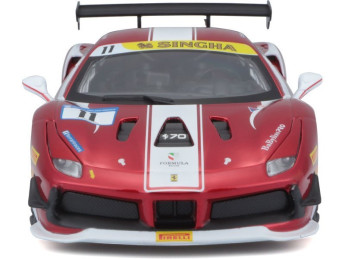 Bburago Ferrari 488 Challenge 2017 1:24 červená