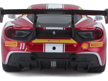 Bburago Ferrari 488 Challenge 2017 1:24 červená