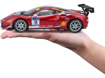 Bburago Ferrari 488 Challenge 2017 1:24 červená