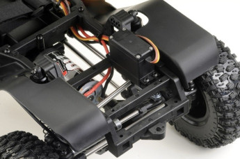 (20RC auto Absima CR4.4 WOLF 1:10 RTR žluto-zelený,servo řízení