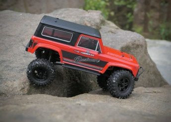 Mini Crawler Absima / Hobby Plus CR-18P Brushless 2024 Rushmore 1:18 RTR - červený