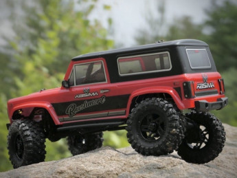 Mini Crawler Absima / Hobby Plus CR-18P Brushless 2024 Rushmore 1:18 RTR - červený