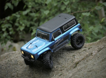 Mini Crawler Absima / Hobby Plus CR-18P Brushless 2024 Rushmore 1:18 RTR - modrý