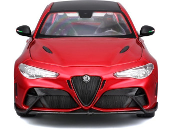 Bburago Alfa Romeo Giulia GTA 1:18 červená metalíza