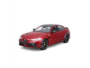 Bburago Alfa Romeo Giulia GTAm 1:18 červená metalíza