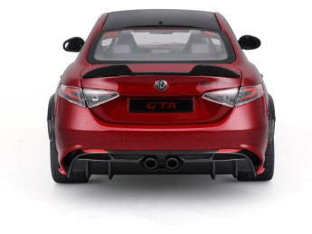 Bburago Alfa Romeo Giulia GTAm 1:18 červená metalíza
