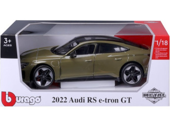 Bburago Audi RS e-tron GT 2022 1:18 zelená