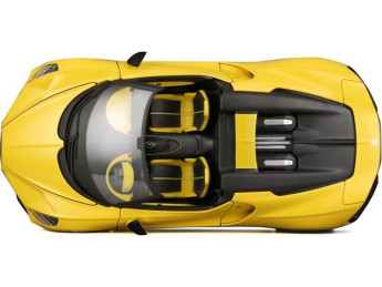 Bburago Bugatti Mistral 1:18 žlutá