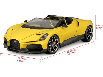 Bburago Bugatti Mistral 1:18 žlutá
