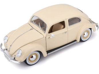 Bburago Volkswagen Kafer Beetle 1955 1:18 béžová