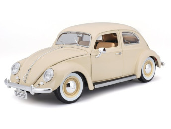 Bburago Volkswagen Kafer Beetle 1955 1:18 béžová