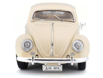 Bburago Volkswagen Kafer Beetle 1955 1:18 béžová